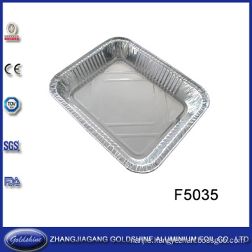 Disposable Food Packing Rectangle Aluminum Foil Trays